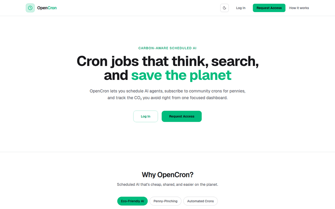 OpenCron screenshot